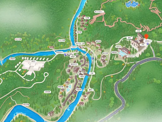 包河结合景区手绘地图智慧导览和720全景技术，可以让景区更加“动”起来，为游客提供更加身临其境的导览体验。